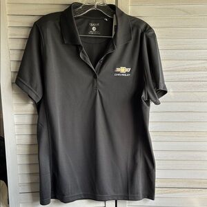 Clique Chevrolet Women's Black Polo Shirt